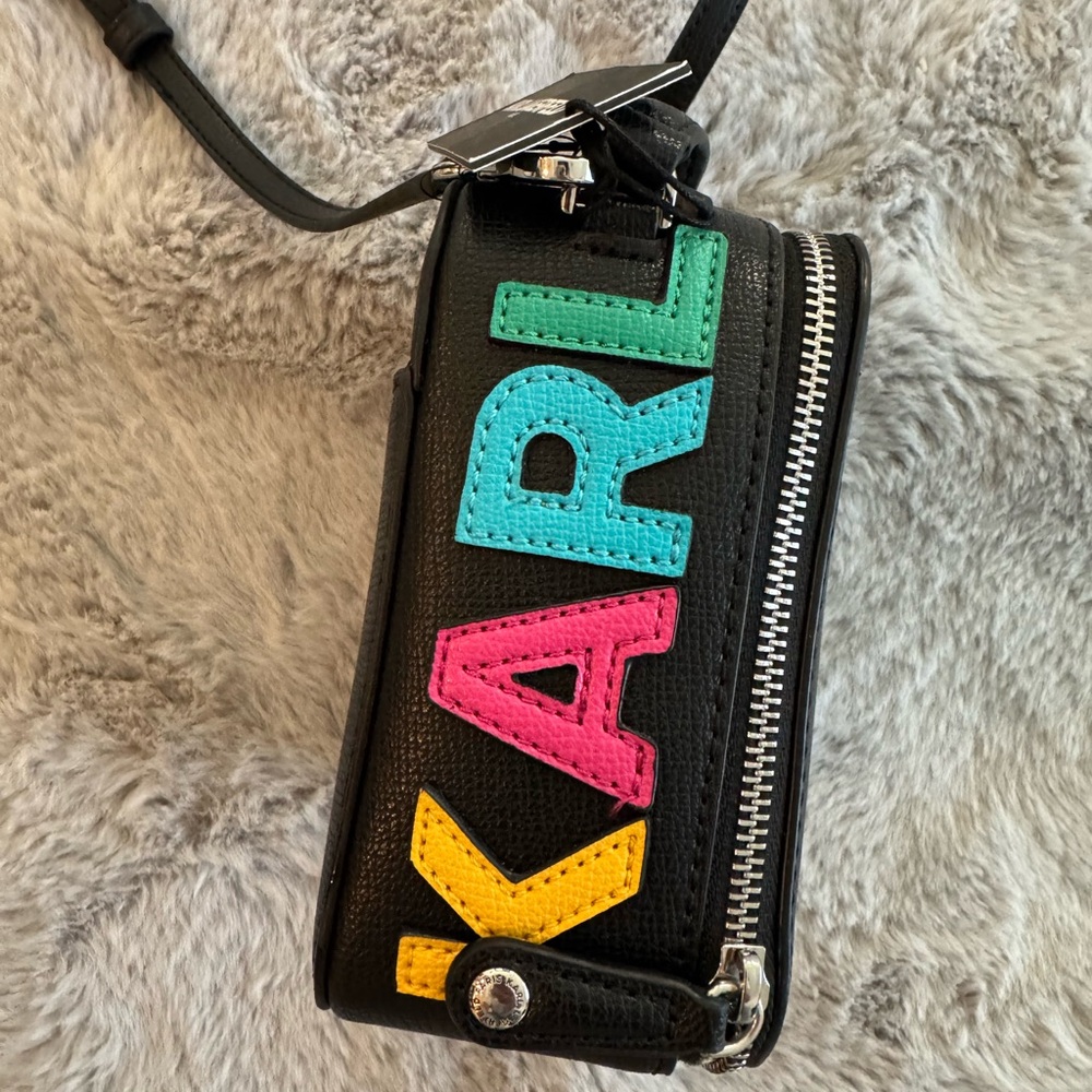 Karl Lagerfeld Black Crossbody Bag